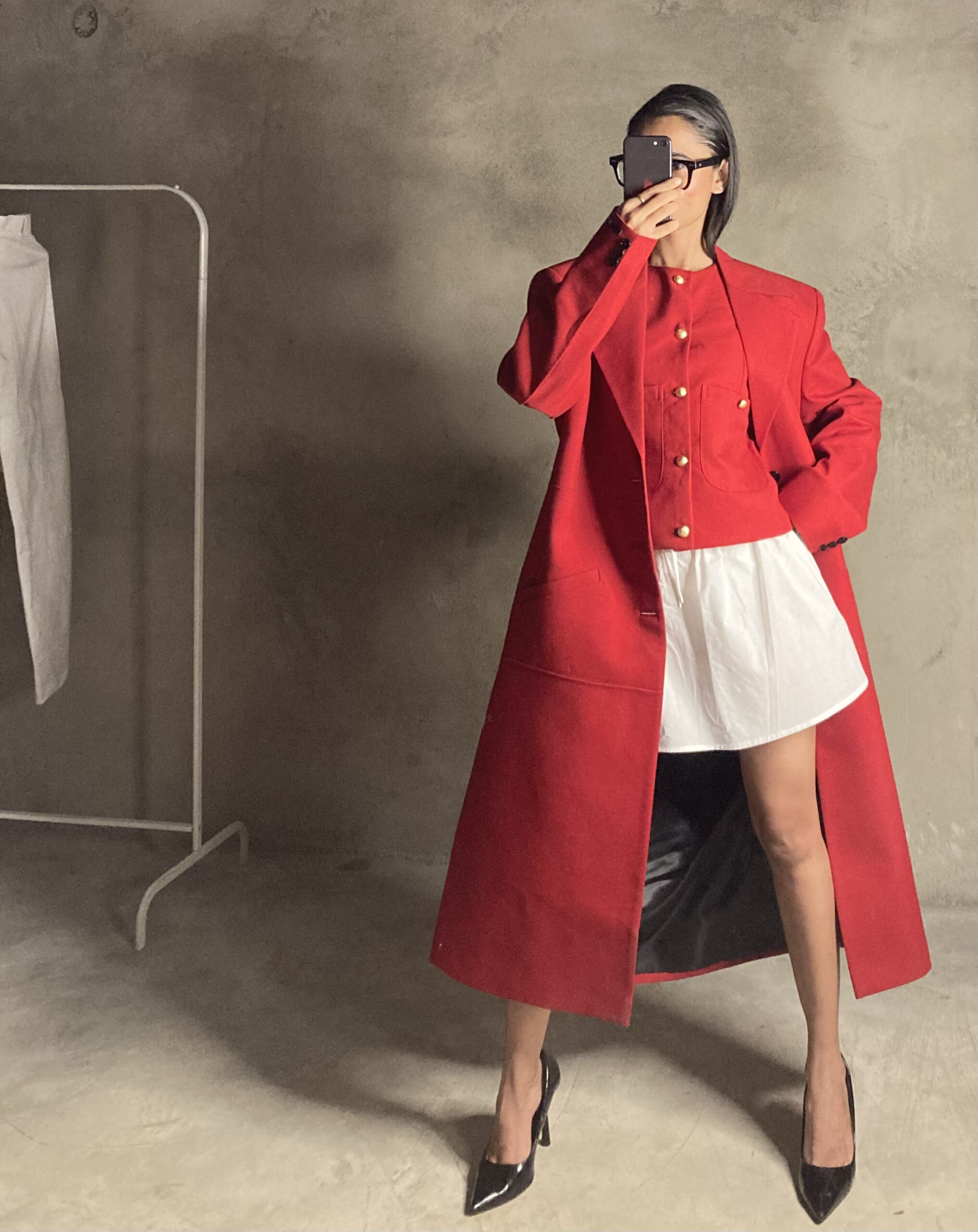 Ruby Tweed Caster Trenchcoat - THE ROK