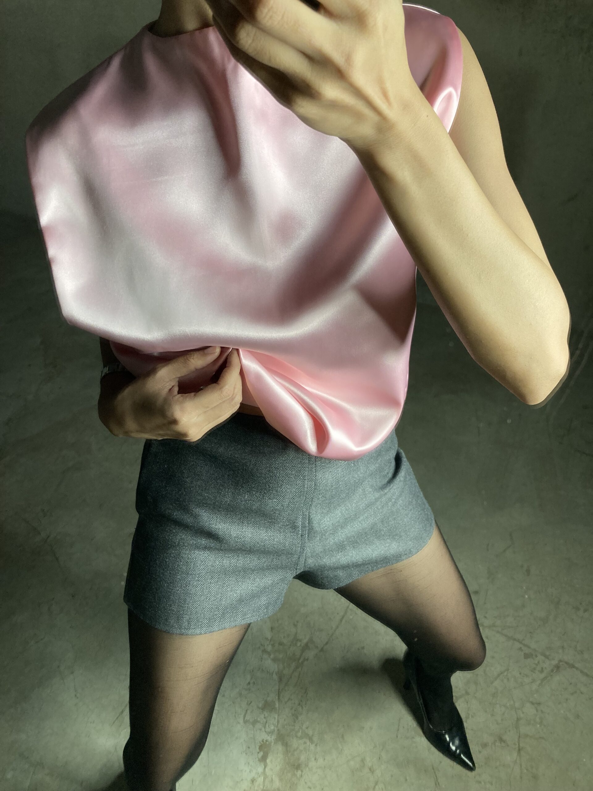 Bubble Boxy Blouse