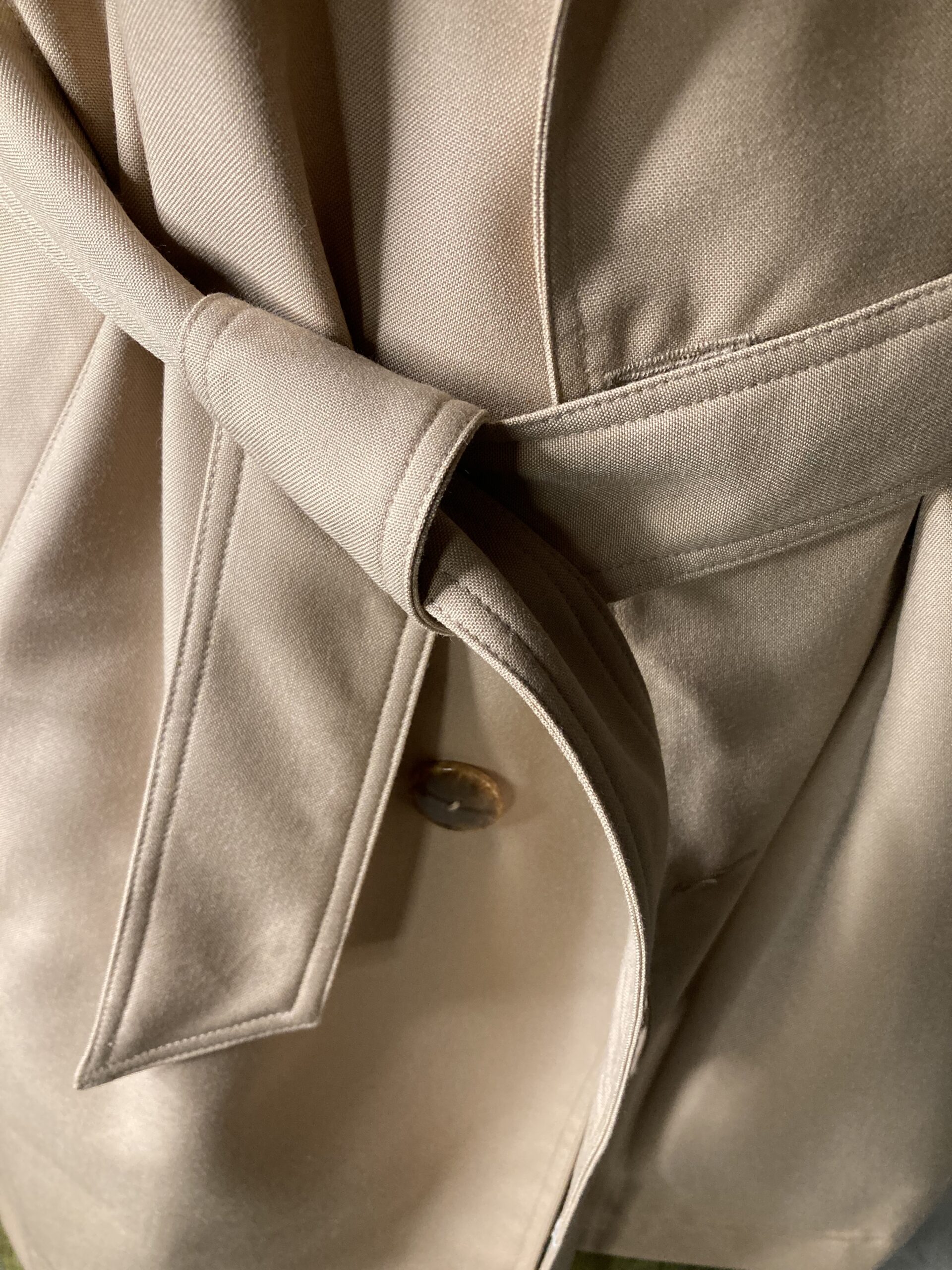 Oatmeal Trench Coat